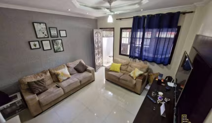 Sobrado geminado com 2 dormitórios à venda, 65 m² por R$ 385.000,00 - Vila Santa Rosa - Guarujá/SP