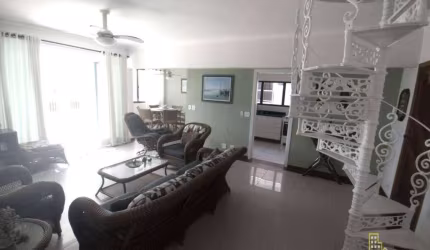 Cobertura com 3 suítes à venda, 210 m² por R$ 1.250.000,00 - Tombo - Guarujá/SP