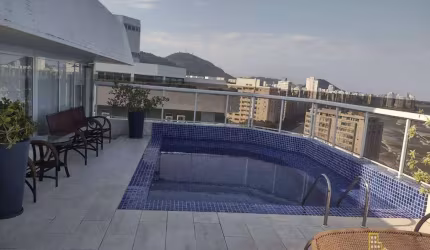 Cobertura Duplex com 6 dormitórios à venda, 400 m² por R$ 6.000.000,00 - Astúrias - Guarujá/SP