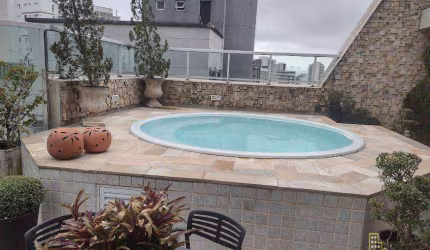 Cobertura com 3 dormitórios à venda, 180 m² por R$ 850.000,00 - Astúrias - Guarujá/SP