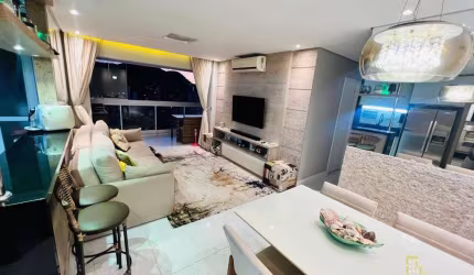 Apartamento com 2 dormitórios à venda, 76 m² por R$ 700.000,00 - Tombo - Guarujá/SP