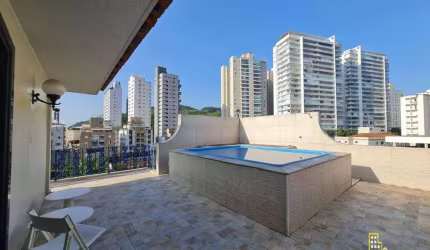 Cobertura com 2 dormitórios à venda, 148 m² por R$ 1.100.000,00 - Astúrias - Guarujá/SP