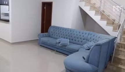 Casa Sobrado em Indaiatuba, Condomínio Park Real com 2 quartos e 1 suíte - 150m2