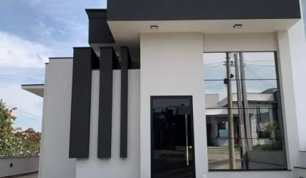 Casa Térrea em Indaiatuba, Condomínio Mantova com 3 suítes - 204 m²