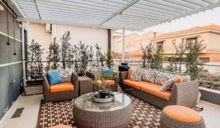 Casa Sobrado em Indaiatuba, Condomínio Santa Clara com 4 suítes - 450 m²