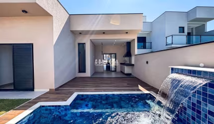 Casa Térrea em Indaiatuba, Residencial Evidências com 3 quartos e 1 suíte- 200m²