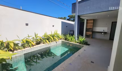 Casa Térrea em Indaiatuba, Condomínio Jardins di Roma com 3 suítes - 178 m²