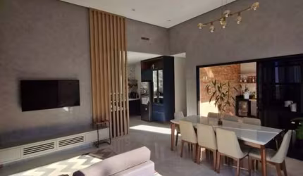 Casa Térrea em Indaiatuba, Condomínio Residencial Milano com 3 suítes - 170 m²