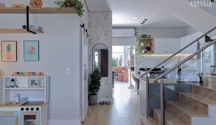 Casa Sobrado em Indaiatuba, Condomínio Park Real com 3 quartos - 164 m²