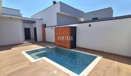 Casa Térrea, Condomínio Residencial Milano com 3 suítes - 194,84m2