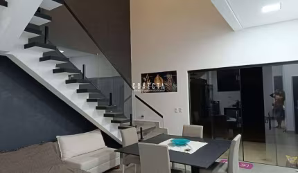 Casa Sobrado em Indaiatuba, Condomínio Gran Reserve - 135 m²
