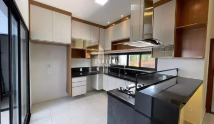 Casa Térrea em Indaiatuba, Condomínio Viena com 3 suítes - 170 m²