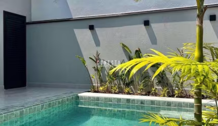 Casa Térrea em Indaiatuba, Condomínio Laguna com 3 suítes - 194,00 m²