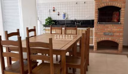 Sobrado em Indaiatuba, Condomínio Montreal com 3 suítes - 175 m²
