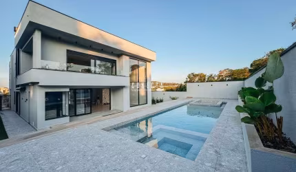 Casa Sobrado em Indaiatuba, Condomínio Villa dos Pinheiros com 3suítes - 577M2