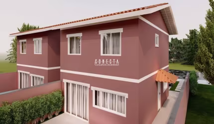 Casa Sobrado em Indaiatuba, Cond.Flamboyant com 3 dormitórios sendo 1 suíte