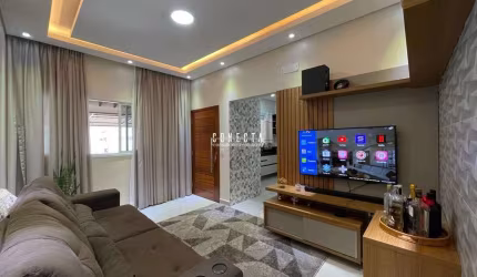 Casa Térrea em Indaiatuba, Resid Nova Veneza com 3 quartos sendo 1 suíte - 138m²