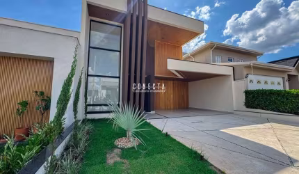 Casa Térrea em Indaiatuba, Residencial Evidências com 3 suítes 195 m²