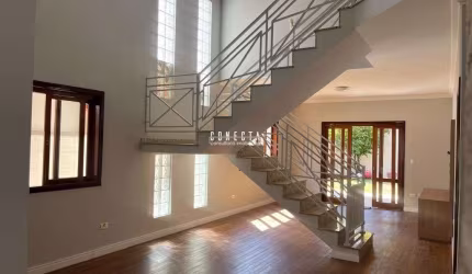Casa Térrea em Indaiatuba, Vila Avaí com 4 suítes -  294 m²