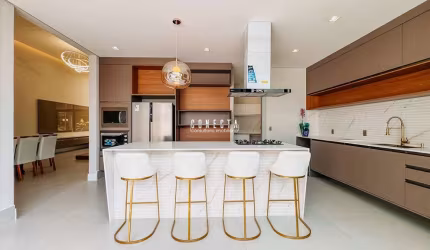 Casa Térrea em Indaiatuba, Residencial Evidências com 3 suítes 195 m²