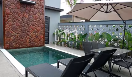 Casa Térrea em Indaiatuba, Residencial Evidências com 3 suítes 205 m²