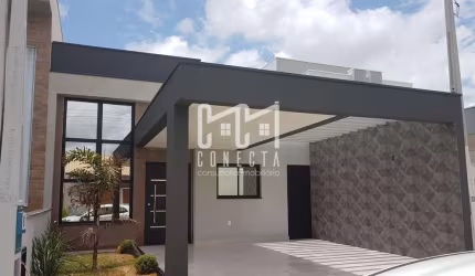 Casa Térrea em Indaiatuba, Condomínio Park Real com 3 quartos, 1 suíte - 105 m²