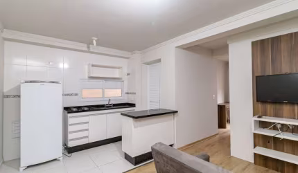 Apartamento com 1 dormitório para alugar, 46 m² por R$ 2.633,23/mês - Centro - Curitiba/PR