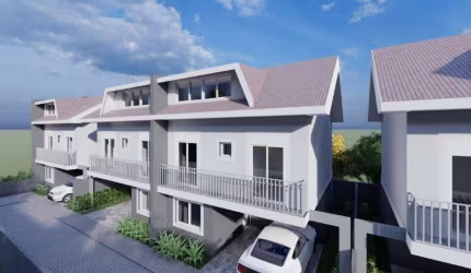 Sobrado com 3 dormitórios à venda, 113 m² por R$ 600.000,00 - São João - Curitiba/PR