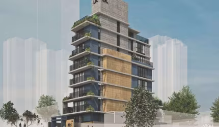 Studio com 1 dormitório à venda, 17 m² por R$ 349.438,60 - Água Verde - Curitiba/PR
