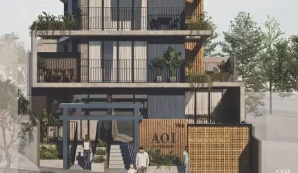 Studio com 1 dormitório à venda, 17 m² por R$ 349.438,60 - Água Verde - Curitiba/PR