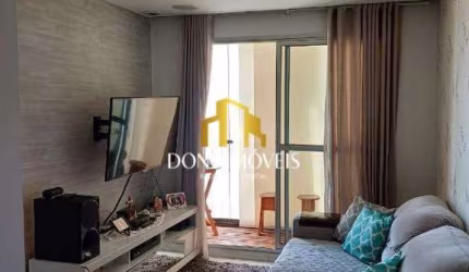 Apartamento à venda 3 quartos 1 suíte Conquista Vila Homero Thon Santo André 430.000,00