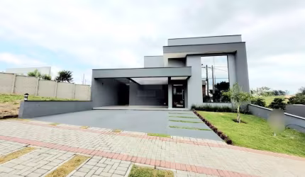 Casa à venda, COM TRÊS SUÍTES COM ARMÁRIOS, LINDA ÁREA GOURMET COM PISCINA E CHURRASQUEIRA, ARQUITE