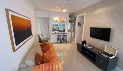 Quarto e Sala - Mobiliado | Edf. Mar Azul - Barra