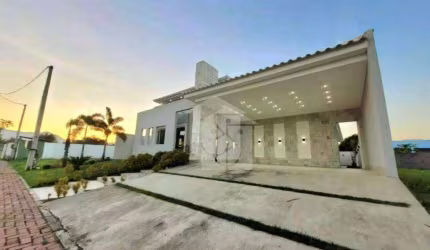 Alto Padrão Linear no Landscape! Casa com 3 dormitórios à venda, 185 m² por R$ 1.330.000 - Flamengo - Maricá/RJ