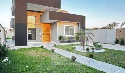 Casa com 3 dormitórios à venda, 106 m² por R$ 719.000,00 - Jardim Atlântico Leste (Itaipuaçu) - Maricá/RJ