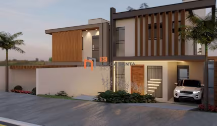 BELÍSSIMA CASA EM CONSTRUÇÃO NO RESIDENCIAL VILLA PARADISO - LAGOA SANTA