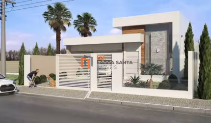 LINDA CASA EM CONSTRUÇÃO NO CONDOMÍNIO PARQUE DOS BURITIS