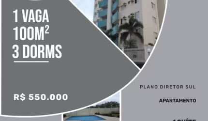 APARTAMENTO PARA LOCAÇÃO NO PLANO DIRETOR SUL