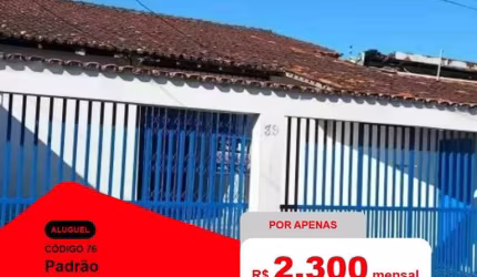 CASA PARA LOCAÇÃO NO TAPANÃ (ICOARACI)