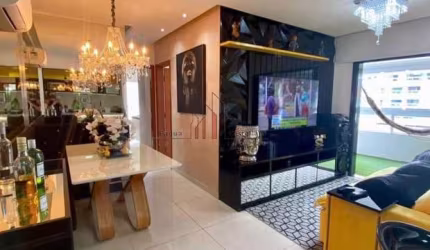 Apartamento para Venda em Praia Grande, Boqueirão, 2 dormitórios, 1 suíte, 3 banheiros, 2 vagas