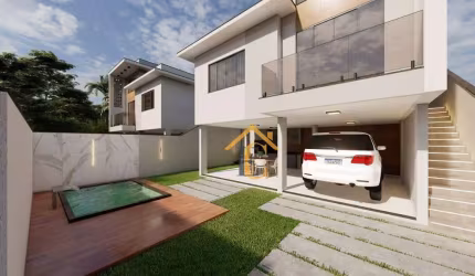 Casa com 3 dormitórios à venda, 120 m² por R$ 515.000,00 - Colinas - Rio das Ostras/RJ