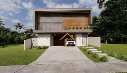 Lançamento! Casa duplex em condomínio Viverde com 4 dormitórios à venda, 202 m² por R$ 1.200.000 - Extensão do Bosque - Rio das Ostras/RJ