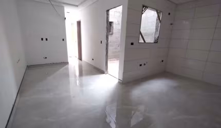 Apartamento (em construção) com 2 dormitórios e elevador à venda, 39 m² por R$ 287.000 - Vila Linda - Santo André/SP|