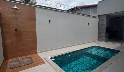 Linda casa recém construída no Bairro Jardim Patrícia