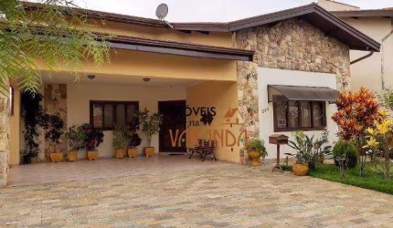 Casa à venda, 437 m² por R$ 1.600.000,00 - Condomínio Residencial Terras do Caribe - Valinhos/SP