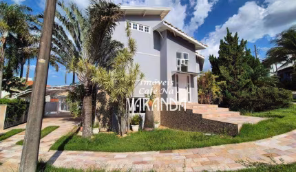 Casa com 3 dormitórios à venda, 298 m² por R$ 2.125.000,00 - Condomínio Residencial Terras do Caribe - Valinhos/SP