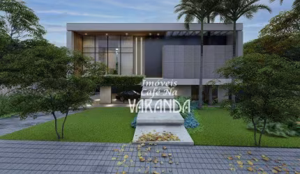 Casa com 4 dormitórios à venda, 577 m² por R$ 7.000.000,00 - Loteamento Residencial Entre Verdes (Sousas) - Campinas/SP