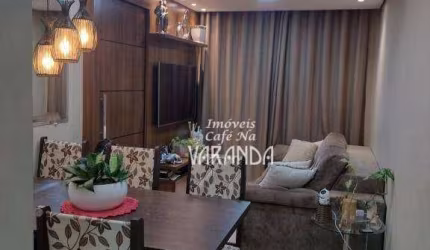 Apartamento com 2 dormitórios à venda, 52 m² por R$ 305.000 - Ortizes - Valinhos/SP