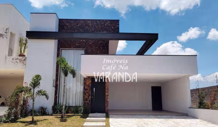 Casa com 3 dormitórios à venda, 230 m² por R$ 1.590.000 - Condomínio Residencial Flor da Serra - Valinhos/SP