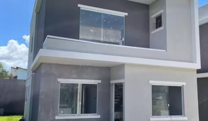 Casa em Condomínio para Venda em Lauro de Freitas, Buraquinho, 3 dormitórios, 3 suítes, 1 banheiro, 2 vagas